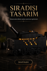 Hava Nemlendirici Tank ve Aroma Difüzör - 24x14cm