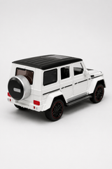 Lüks SUV Serisi - Off Road Model 1:24 Işıklı Çek-Bırak - Beyaz