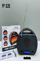 FP-535 Şömine Görünümlü Nostaljik Radyo - El Fenerli Model