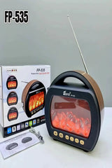 FP-535 Şömine Görünümlü Nostaljik Radyo - El Fenerli Model