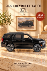 Motormax 2025 Chevrolet Tahoe Z71 1:24 Metal Model Araba – MM-79392 – Sag Gorunum