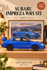 Motormax Subaru Impreza WRX STI 1:24 Metal Model Araba