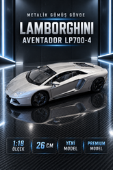 Lamborghini Aventador LP700-4 1:18 Premium Model Araba | 26 cm