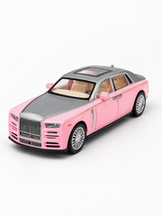 Prestij Serisi - Klasik Sedan 1:24 Metal Işıklı Çek-Bırak Araba