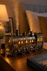 Tren Hava Nemlendirici ve Aroma Difüzör - 24x14 cm - Antik Bronz