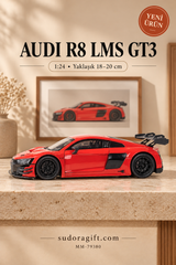 Motormax Audi R8 LMS GT3 1:24 Metal Model Araba – MM-79380 – Sol görünüm