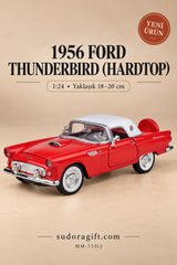 Motormax 1956 Ford Thunderbird Hardtop 1:24 Metal Model Araba – MM-73312 – Ana görsel