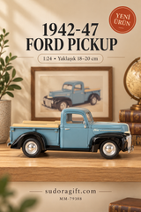 Motormax 1942–47 Ford Pickup 1:24 Metal Model Araba – MM-79388 – Sağ görünüm