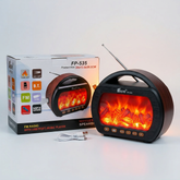 FP-535 Şömine Görünümlü Nostaljik Radyo - El Fenerli Model