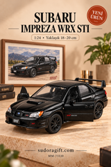 Motormax Subaru Impreza WRX STI 1:24 Metal Model Araba
