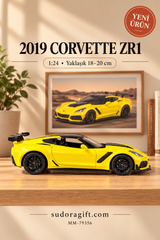 Motormax 2019 Chevrolet Corvette ZR1 1:24 Metal Model Araba