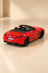 BMW Z4 Cabrio 12 cm Çek Bırak Metal Model Araba - Renk Seçenekli