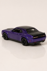 2023 Dodge Challenger SRT Demon 170 Metal Çek Bırak Araç 12 cm - 4 Renk Seçeneği