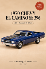 Motormax 1970 Chevrolet El Camino SS 396 1:24 Metal Model Araba