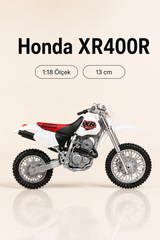 Honda XR400R 1:18 Ölçek Koleksiyonluk Model Motosiklet – 13 cm