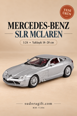 Motormax Mercedes-Benz SLR McLaren 1:24 Metal Model Araba – MM-73306 – Ana görsel
