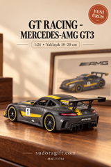 Motormax GT Racing Mercedes-AMG GT3 1:24 Metal Model Araba – MM-73784 – Arka görünüm