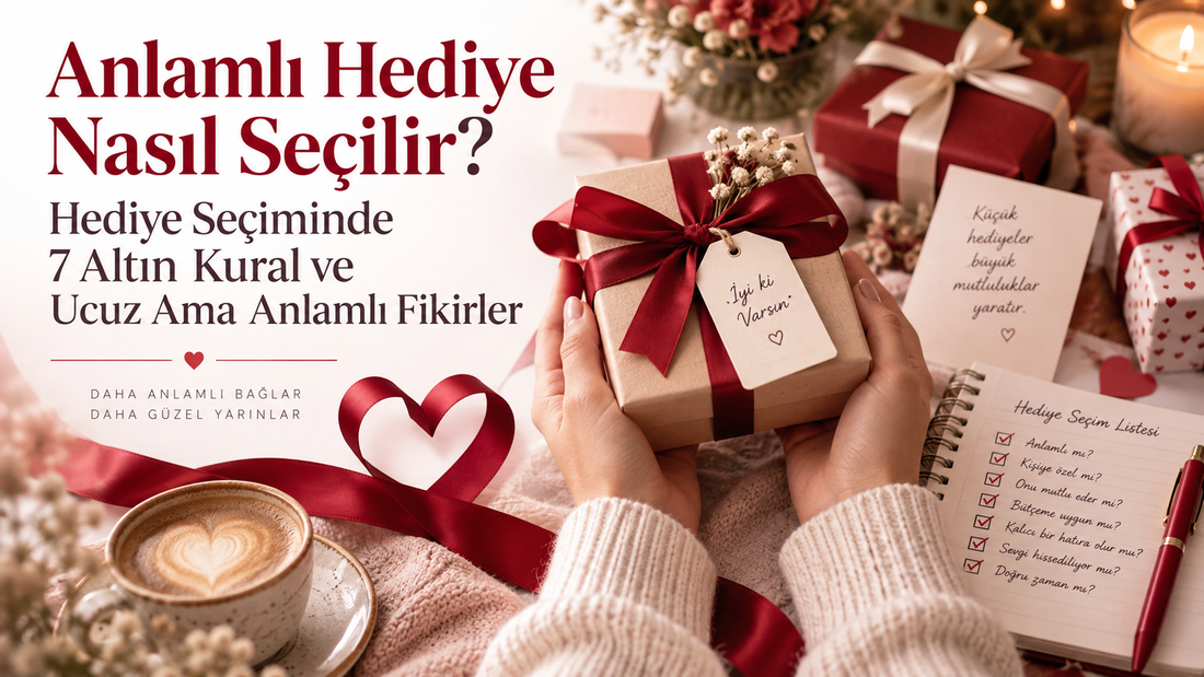 Anlamlı Hediye Nasıl Seçilir? Hediye Seçiminde 7 Altın Kural ve Ucuz Ama Anlamlı Fikirler