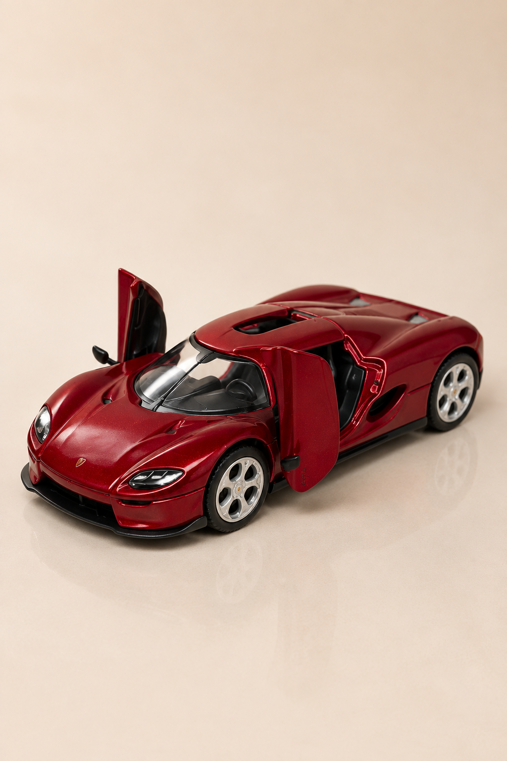Koenigsegg CC850 Metal Çek Bırak Araç 12 cm - 4 Renk Seçeneği