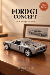 Motormax Ford GT Concept 1:24 Metal Model Araba – MM-73297 – Arka görünüm