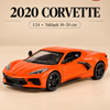 Motormax 2020 Chevrolet Corvette 1:24 Metal Model Araba