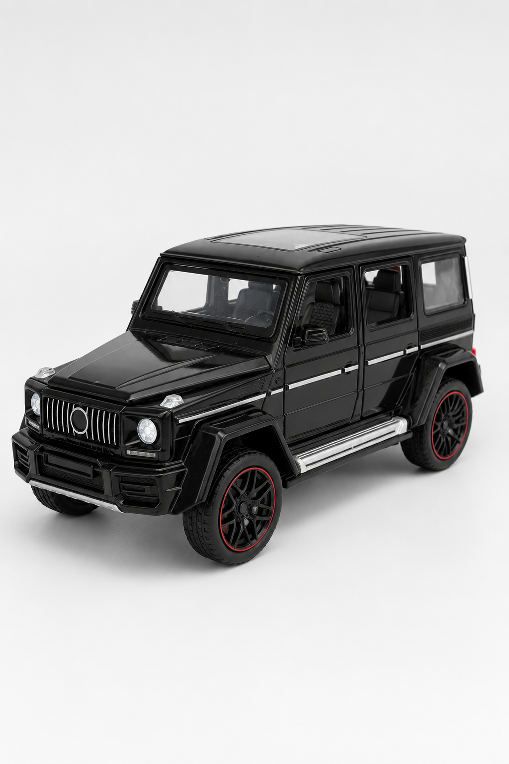 Lüks SUV Serisi - Off Road Model 1:24 Işıklı Çek-Bırak
