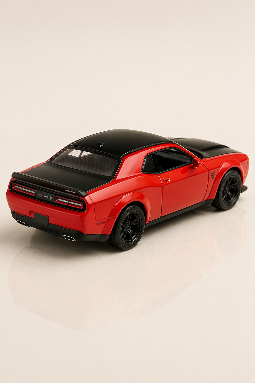 2023 Dodge Challenger SRT Demon 170 Metal Çek Bırak Araç 12 cm - 4 Renk Seçeneği