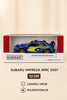 Subaru Impreza WRC 2007 12 cm Lisanslı Kutulu Metal Model Araba
