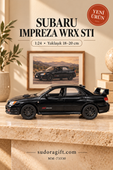 Motormax Subaru Impreza WRX STI 1:24 Metal Model Araba