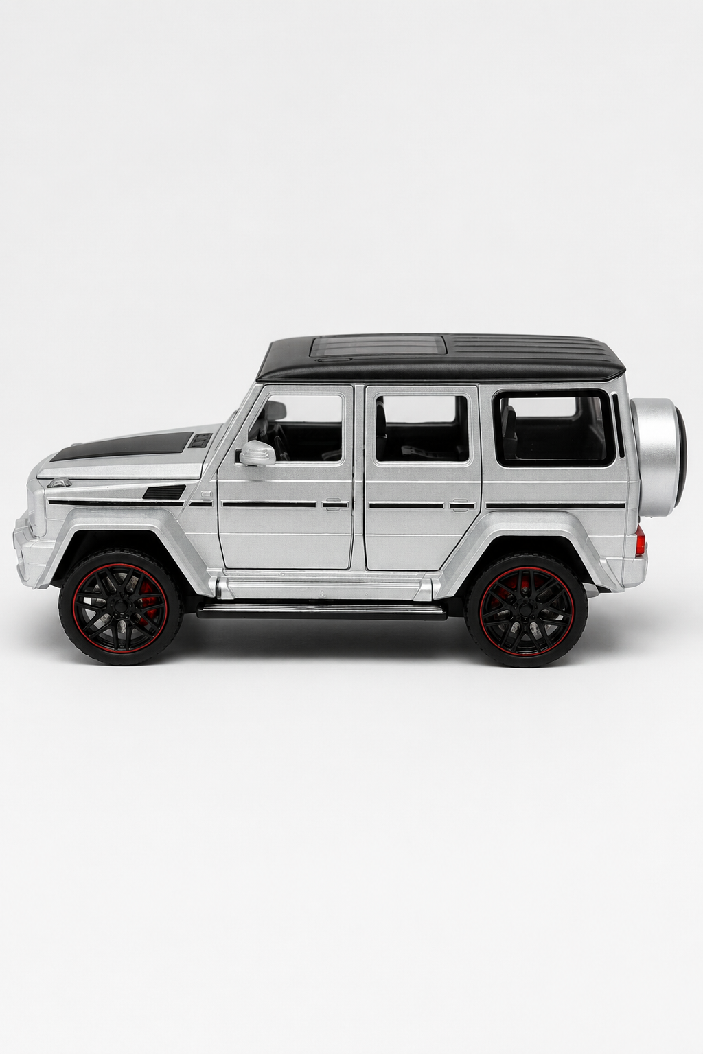 Lüks SUV Serisi - Off Road Model 1:24 Işıklı Çek-Bırak - Premium