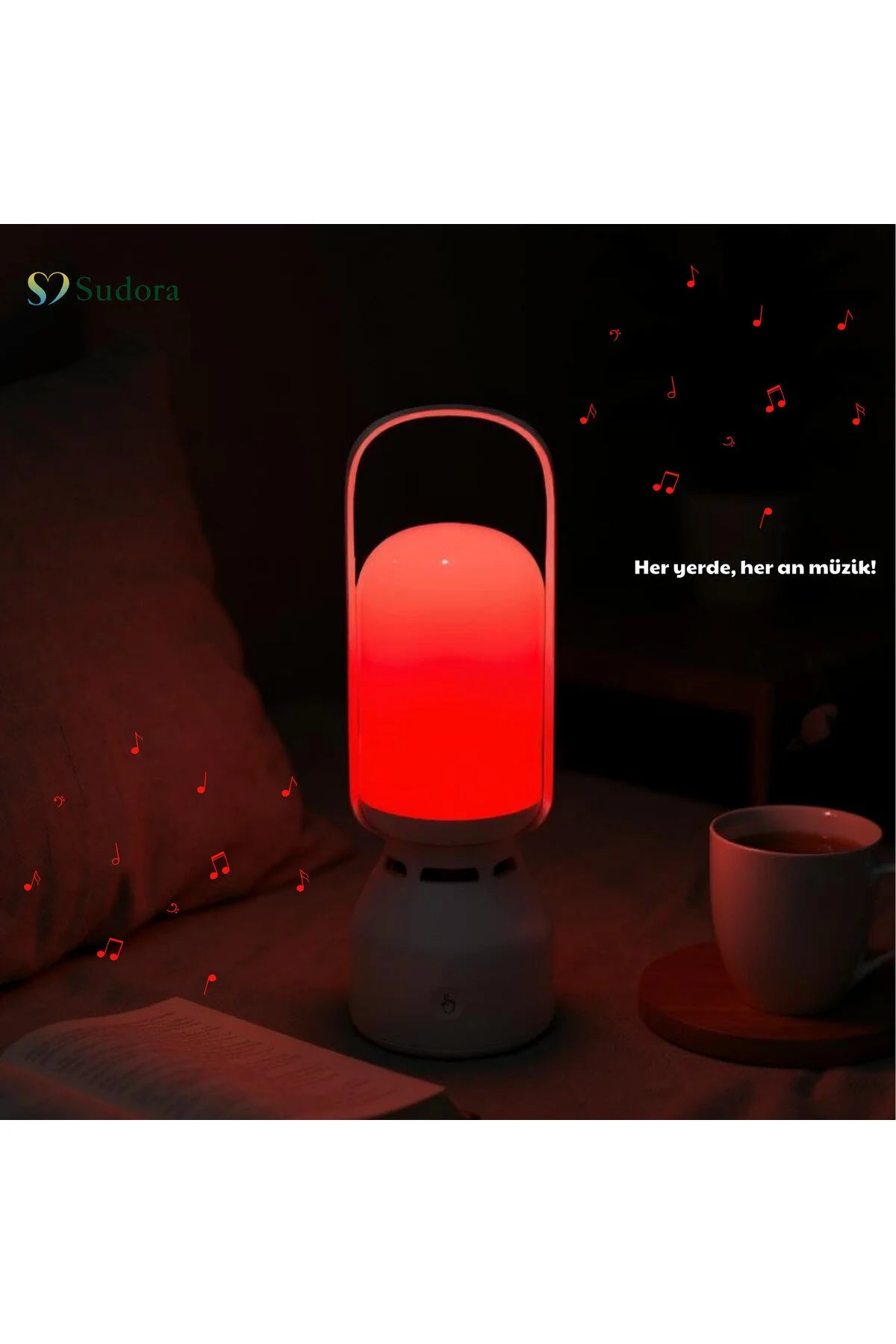 Çok Renkli Bluetooth Müzikçalar & Gece Lambası