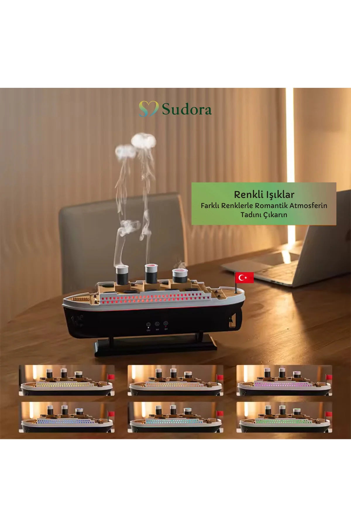 Gemi Tasarımlı Hava Nemlendirici