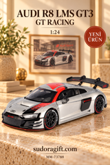 Motormax GT Racing Audi R8 LMS GT3 1:24 Metal Model Araba – MM-73788 – Ana Gorsel