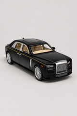 Prestij Serisi - Klasik Sedan 1:24 Metal Işıklı Çek-Bırak Araba - Siyah