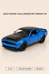 2023 Dodge Challenger SRT Demon 170 Metal Çek Bırak Araç 12 cm - 4 Renk Seçeneği