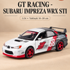 Motormax GT Racing Subaru Impreza WRX STI 1:24 Metal Model Araba