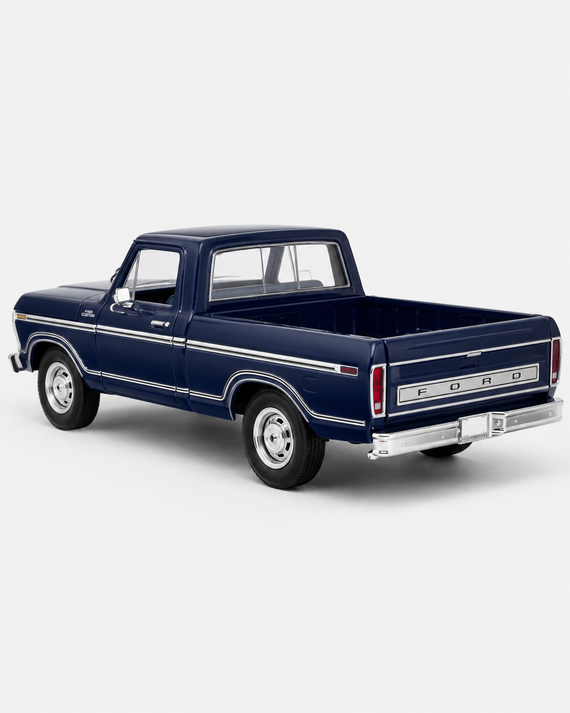 1979 Ford F-150 1:24 Nostaljik Metal Pick-Up Araba - Lacivert