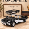 Motormax 1959 Chevrolet Corvette 1:24 Metal Model Araba