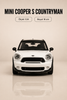 Mini Cooper S Countryman Beyaz 1:24 Ölçek 16 cm Metal Model Araba