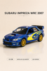 Subaru Impreza WRC 2007 Metal Çek Bırak Araç 12 cm