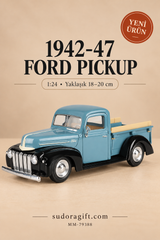 Motormax 1942–47 Ford Pickup 1:24 Metal Model Araba – MM-79388 – Ana görsel