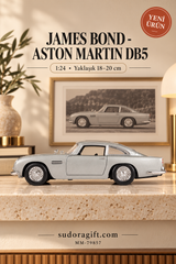 Motormax James Bond Aston Martin DB5 1:24 Metal Model Araba – MM-79857 – Sol görünüm