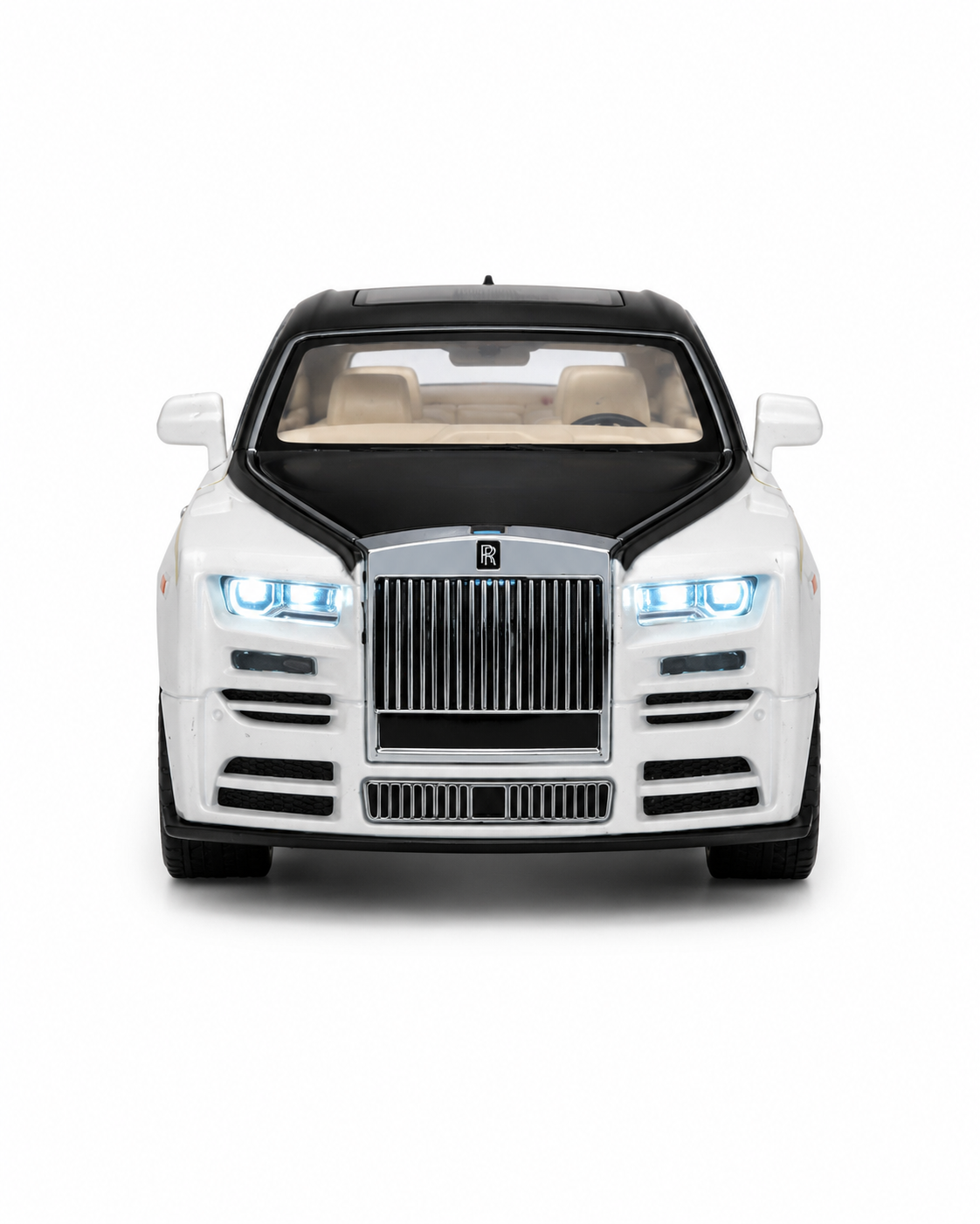 Prestij Serisi - Klasik Sedan 1:24 Metal Işıklı Çek-Bırak Araba
