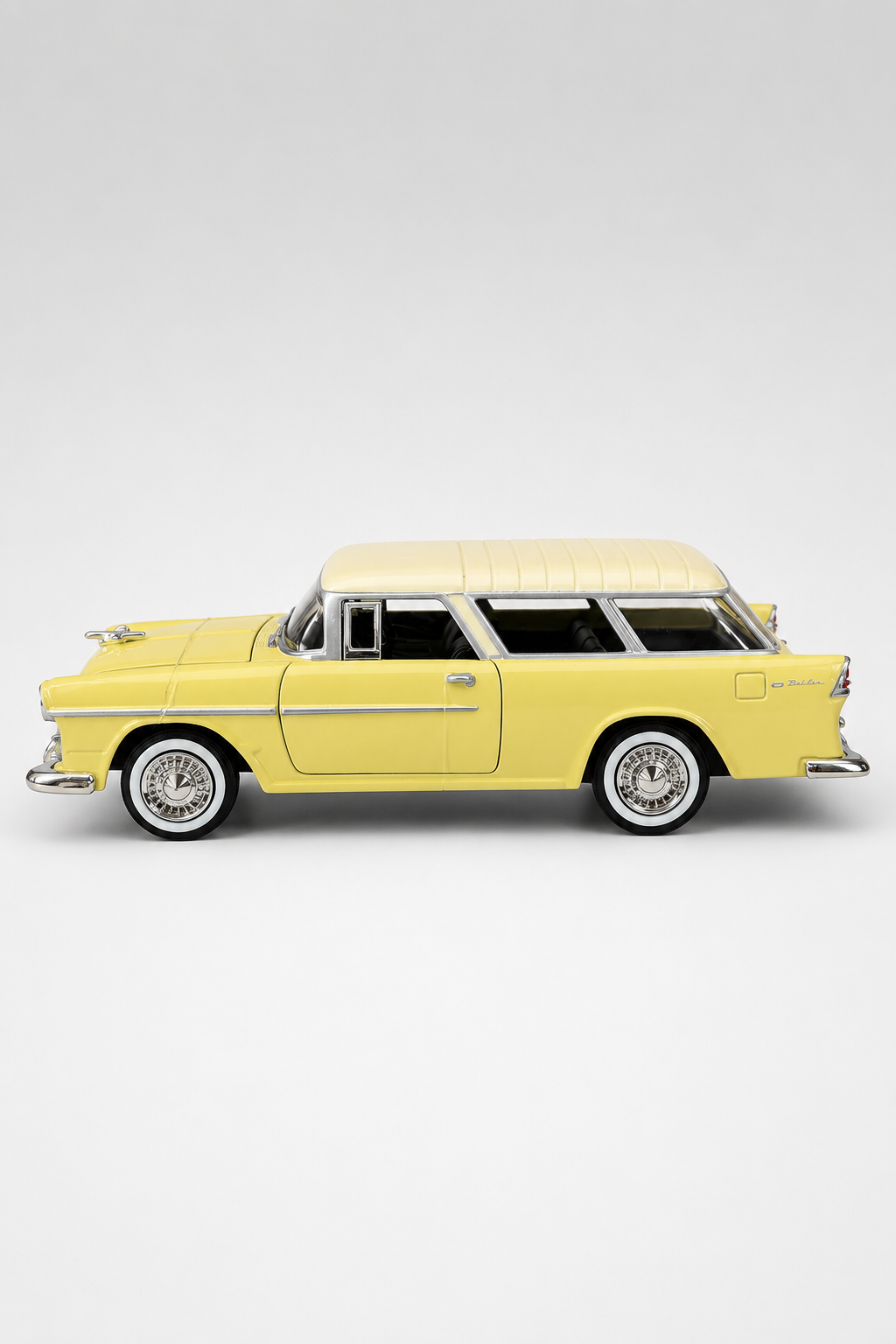 1955 Chevy Bel Air Nomad 1:24 Metal Hediyelik Nostaljik