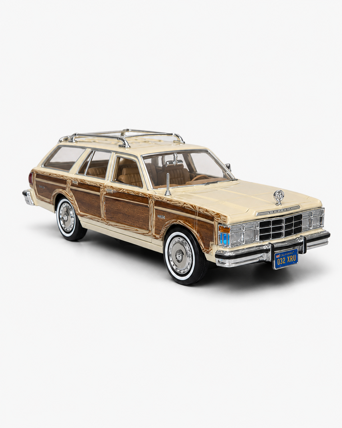 1979 Chrysler LeBaron Town & Country 1:24 Seri (Bej) Nostaljik Metal Araba