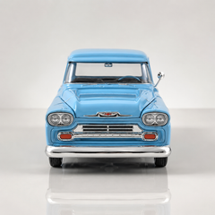 1958 Chevy Apache Fleetside Pickup 1:24 Seri Nostaljik Metal Araba