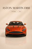 Aston Martin DB11 Turuncu Bakır 1:24 Ölçek 19 cm Model Araba