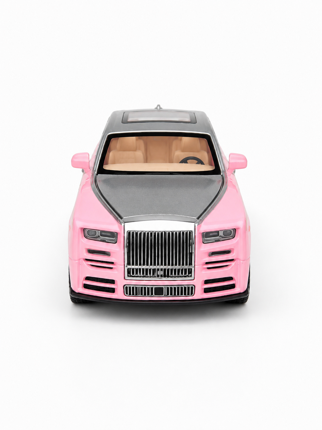 Prestij Serisi - Klasik Sedan 1:24 Metal Işıklı Çek-Bırak Araba