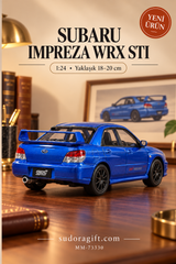 Motormax Subaru Impreza WRX STI 1:24 Metal Model Araba
