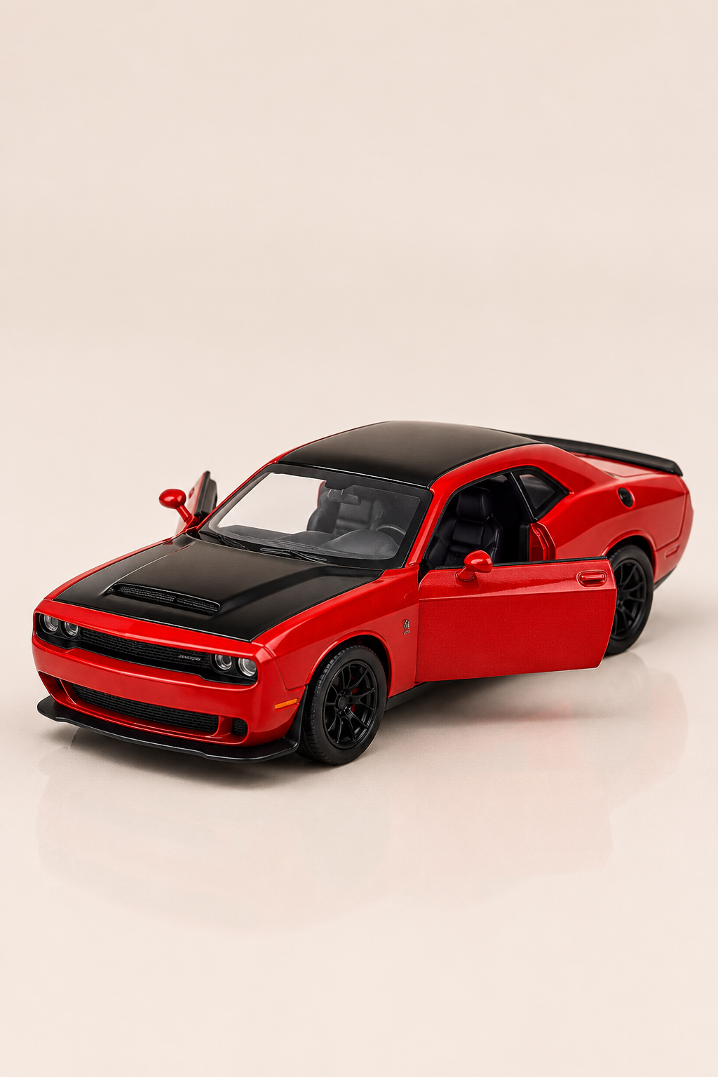 2023 Dodge Challenger SRT Demon 170 Metal Çek Bırak Araç 12 cm - 4 Renk Seçeneği